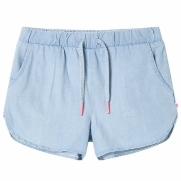 Шорти дитячі, світло-синій denim, 128