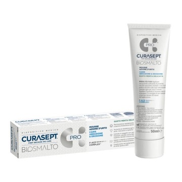 CURASEPT BIOSMALTO ochronny mus p/próchnicy 50ml MIĘTA