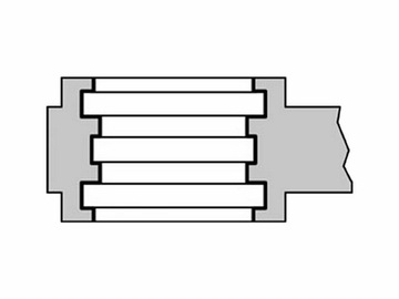 ЗАЖИМНАЯ ВСТАВКА VIRAX ПРОФИЛЬ TH20 VIPER