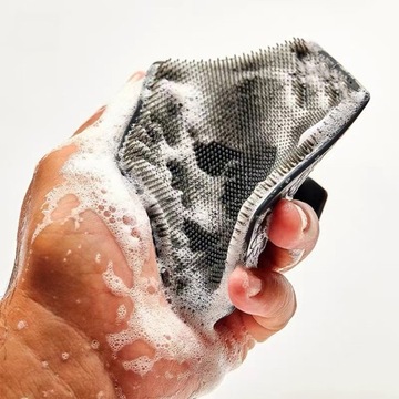 Silicone Face Scrubber for Men Facial Cleansing