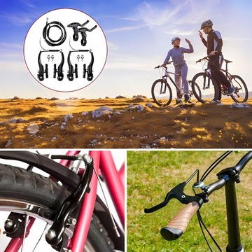 V-тормоз iBike V-Brake 110мм, труба, резина, винты Двусторонний