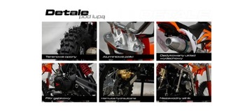 BIG CROSS 125cc XTR 607M КОЛЕСА E-START 14/12