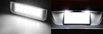 LAMPY LED PODSVÍCENÍ TABULKY SPZ GOLF IV V VI PASSAT B6 B7