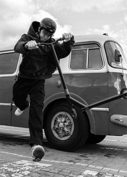 Трюковый самокат MMX Raptor ABEC-9 усиленный Silver Milly Mally