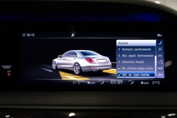 Mercedes Klasa S W222 Limuzyna Facelifting 2.9 400d 340KM 2018 Mercedes S 400 Dociągi. Head Up. Burmester., zdjęcie 39