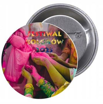 Przypinki buttony FESTIWAL KOLORÓW 2023 TANIO HIT