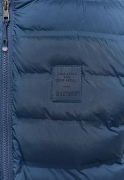 КУРТКА МУСТАНГ МУЖСКАЯ ТЕМНО-СИНЯЯ С РУКАВАМИ СТЕГАНЫЙ ЖИЛЕТ XL