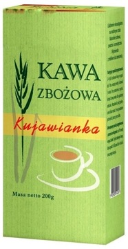 Kawa Zbożowa Kujawianka bez kofeiny naturalna tradycyjna Delecta 200g