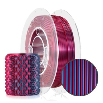 Filament PLA Magic Silk 1,75mm Midnight City 300g