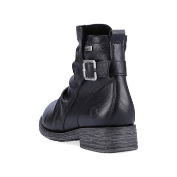 RIEKER - REMONTE damskie buty, botki czarne D8082