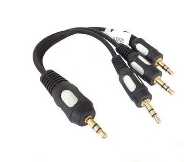 adapter rozgałęźnik Jack 3,5 wtyk na 3 wtyki Vit
