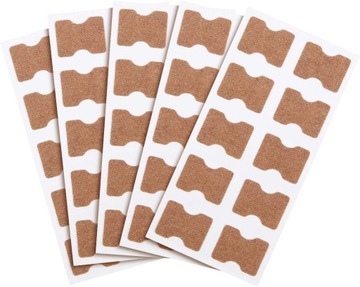 НАБОР НАКЛЕЙКОВ-ПАТЧЕЙ ДЛЯ КОРРЕКЦИИ ВРОСШИХ НОГТЕЙ 50шт. ЗАЖИМ ДЛЯ ЗОНДА