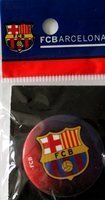 Button FC Barcelona herb (oficjalny) odznaka