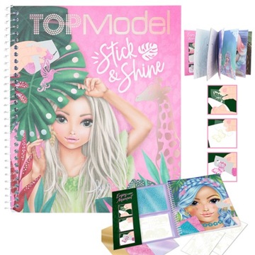 KOLOROWANKA STICK AND SHINE TOP MODEL