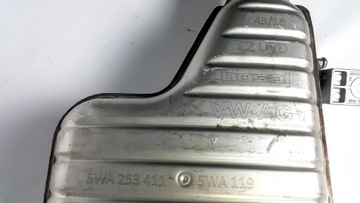 КОНЦЕВОЙ ГЛУШИТЕЛЬ ВЫХЛОПНОЙ СИСТЕМЫ VW AUDI A3 S3 КОМПЛЕКТ