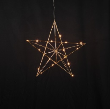 ЭЛЕГАНТНАЯ ПОДВЕСНАЯ ЗВЕЗДА LED 38 см – ДЕКОРАТИВНАЯ СВЕТИЛЬНИК ДЛЯ ДОМА