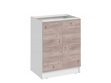ecoModel Szafka stojąca D6 Dąb Sonoma Ciemna