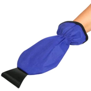 Skrobak skrobaczka do szyb lodu szronu z długą rękawicą rękawica 35 cm