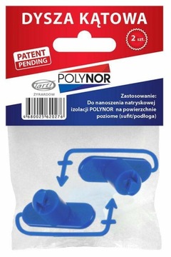 Zestaw 2 dysz kątowych POLYNOR