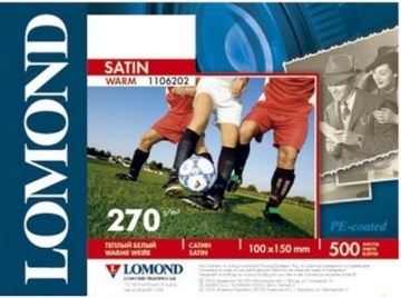 PAPIER FOTOGRAFICZNY 10x15 SATYNOWY parowaty 270g