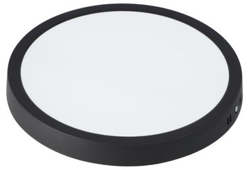 НАКЛАДНОЙ СВЕТОДИОДНЫЙ ПАНЕЛЬНЫЙ ПОТОЛОЧНЫЙ СВЕТИЛЬНИК 18ВТ, ЧЕРНЫЙ