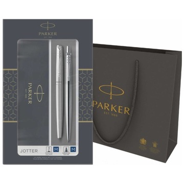 Pióro długopis Parker Jotter Zestaw na prezent Kartonik prezentowy Torebka