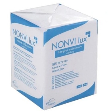 KOMPRES WŁÓKNINOWY NIEJAŁOW 30G4W7,5cmX7,5cm100szt