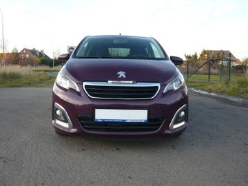 Peugeot 108 1.2 VTi 82KM 2014 Peugeot 108 PureTech 82 Allure , TOP stan , najbogatsze wyposażenie, zdjęcie 1