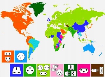 4 СЕТЕВЫХ АДАПТЕРА ДЛЯ РОЗЕТОК ВЕЛИКОБРИТАНИЯ, ЕС