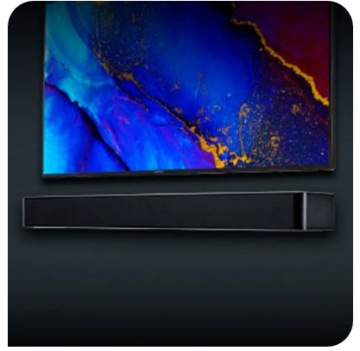 Сенсорное управление SOUNDBAR, оптический вход HDMI (ARC) AUX 2 x 30 Вт RMS