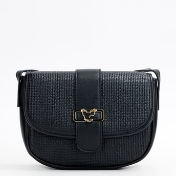 TOREBKA LISTONOSZKA DAMSKA MONNARI FEMESTAGE BAG1400-020 CZARNA