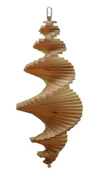 Буравчик садовой ветряной мельницы из дерева S100.