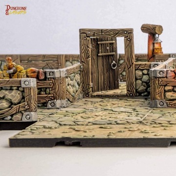 Боевая ролевая игра Dwarven Mine Half-Height Walls