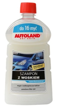 AUTOLAND ШАМПУНЬ С СУПЕР КОНЦЕНТРАТОМ ВОСКОВ 0,5л