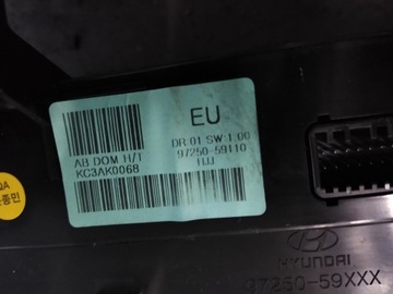 PANEL HYUNDAI H350 2,5 CRDI 2013-2023 EVROPA ŘÍZENÍ VENTILACE