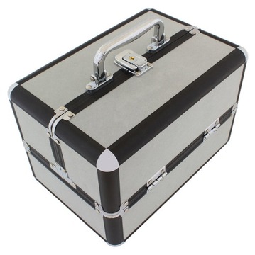 KUFEREK WALIZKA ORGANIZER NA KOSMETYKI ETUI KOSMETYCZKA DAMSKA DUŻA CA4T