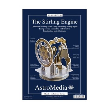Silnik Stirlinga model silnika do składania zestaw konstrukcyjny AstroMedia
