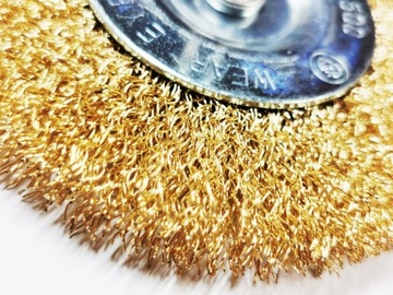 ЩЕТКА ДЛЯ ДИСКОВОЙ ДРЕЛЬ 63мм ЛАТУНЬ C4315