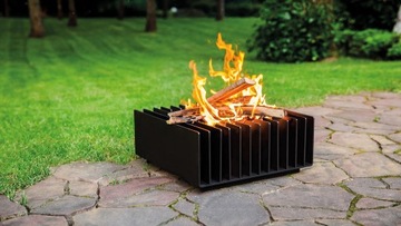 БОЛЬШОЙ камин Садовый гриль РЕШЕТКИ ERIZO 60x40 Камин Стальной котел