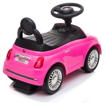 Fiat 500 детская коляска, ходунки, розовый