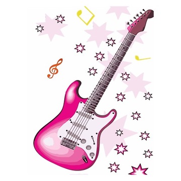 OBRAZ MALOWANIE PO NUMERACH 30X40 CM Z RAMĄ NA KROŚNIE DUŻY WYBÓR GITARA