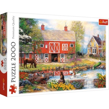 PUZZLE 2000el. Sielskie życie