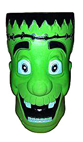 KUBEK PLASTIKOWY HALLOWEEN POJEMNIK FRANKENSTEIN