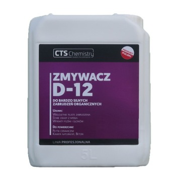 Zmywacz CTS Chemistry D-12 do silnych zabrudzeń