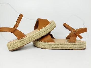 Glamorous Sandały na koturnie Espadryle roz 41