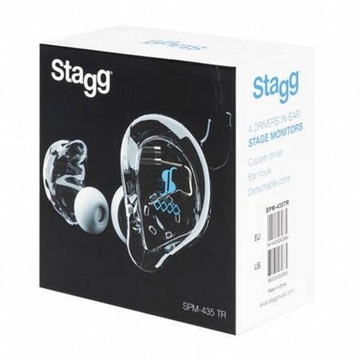 Наушники-вкладыши Stagg SPM-435 TR мониторят транс