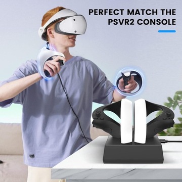 ЗАРЯДНАЯ СТАНЦИЯ ДЛЯ КОНТРОЛЛЕРА PS VR2 ЗАРЯДНАЯ СТАНЦИЯ PSVR 2 БЫСТРОЕ ЗАРЯДНОЕ УСТРОЙСТВО