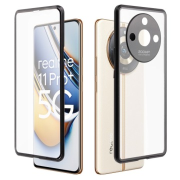 Magnetyczne Etui DUAL GLASS do Realme 11 Pro/Plus