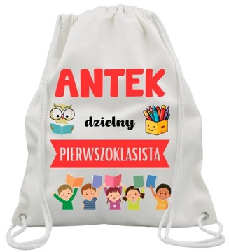 PLECAK WOREK NA BUTY KAPCIE MOCNY GRUBY PREMIUM DO SZKOŁY PASOWANIE UCZNIA#