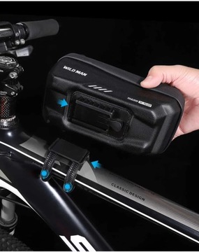 Dziki człowiek torba na rower górski przednia torb